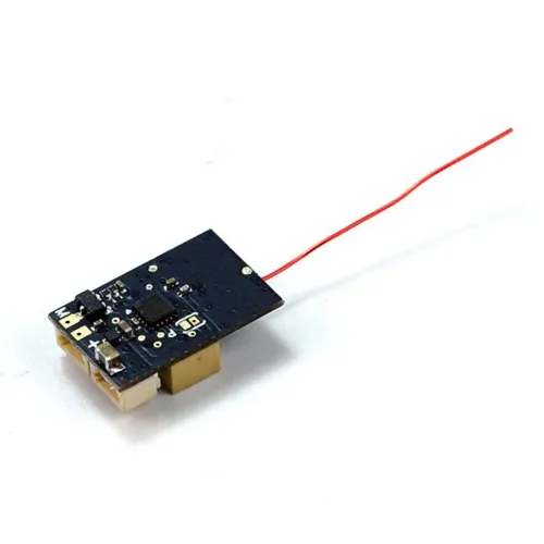 AEORC RX142/RX144/RX145/RX146/RX144-T/RX145-T/RX146-T 2.4GHz 4CH DSMX/2 FRSKY-D16 FLYSKY Mini Receiver Integrated 1S 5A brushed ESC With TELEM Function