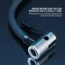 120W Portable Wireless Air Pump 1800mAh Battery 4 Inflation Modes Type-Rechargeable Mini Power Bank Bike Pump for Bicycle Car Motorbike Football