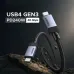 UGREEN High-Speed USB C Cable 240W Power Delivery USB4 Charging Cord for Laptops and Mobile Devices