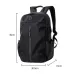 19'' Portable Waterproof Men's Backpack with USB Port Lightweight Large Capacity Outdoor Travel Bag Casual Student Backpack