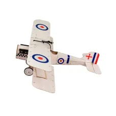 Dancing Wings Hobby K4 SE5A 378mm Wingspan Balsa Wood Ultra-micro RC Airplane Biplane Fighter KIT/ KIT+Power Combo