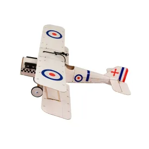 Dancing Wings Hobby K4 SE5A 378mm Wingspan Balsa Wood Ultra-micro RC Airplane Biplane Fighter KIT/ KIT+Power Combo