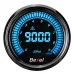 52mm Tachometer Gauge for Ten Color LED Meter 12V Car Gauge  0-9000RPM