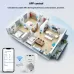 OT50 Tuya Smart WiFi GaN Fast Charger EU Socket 65W PD Charging 2 Type-C+USB-A Ports APP Remote Push Timing Function Voice Control with Alexa Google Assistant