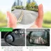 Baseus 2Pcs Car Mirror HD Convex Mirror Blind Spot Auto Rearview Mirror 360 Degree Wide Angle Parking Rimless Mirrors