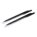 1pair PUDU 350mm Carbon Fiber Main Rotor Blade Propeller For RC Helicopter
