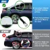 Car Rear Windshield Snow Cover 4-Layer For Winter Snow Frost Removal With Magnetic Edge And Windproof Belt Waterproof Dustproof Privacy for Seden