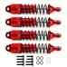 4PCS Upgraded Shock Absorbers Dampers for 1/18 LaTrax RC Cars Vehicles Models Spare Parts Accessories#7665