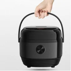 Zemkon 3L Smart Rice Cooker Multifunctional Household Healthy Low Sugar Kitchen Dormitory Cooking With Inner Pot Multi-Purpose Pot Portable Steamer
