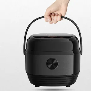 Zemkon 3L Smart Rice Cooker Multifunctional Household Healthy Low Sugar Kitchen Dormitory Cooking With Inner Pot Multi-Purpose Pot Portable Steamer