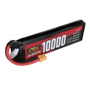 ZOP Power 7.4V 10000mAh 100C 2S LiPo Battery XT60 Plug for RC Drone