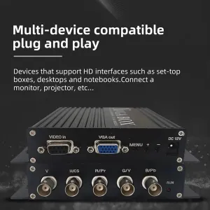 XVGA Box RGB RGBS MDA CGA EGA To VGA Industrial Monitor Video Converter GBS-8219 Industrial Monitor Converter