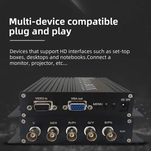 XVGA Box RGB RGBS MDA CGA EGA To VGA Industrial Monitor Video Converter GBS-8219 Industrial Monitor Converter