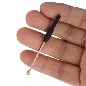 HGLRC 90mm 5.8GHz 3dBi U.FL IPEX IPX Omni Directional Linear Brass FPV Antenna RG178 For RC Drone