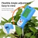 6 in 1 Soil Meter PH Tester LCD Display Light Fertility Temperature Moisture Humidity Analyzer Gardening Tool Battery Powered Eco-Friendly