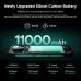 DOOGEE S200 Ultra AI 5G 1.32 inch AMOLED Rear Display 48GB 1TB LED light effect 100MP Triple Camera Night Vision Dimensity 7400 6.72 inch 120Hz 11000mAh 66W Fast Charge Android 15 NFC IP68 IP69K Waterproof Rugged Smartphone