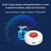 Tuya WiFi Smart SOS Call Button Wireless Caregiver Pager Phone Alert Transmitter Emergency Call Button for Kids Elderly Patient