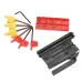 7pcs 10mm Shank Lathe Turning Tool Holder Boring Bar with 7pcs VP15TF Carbide Inserts