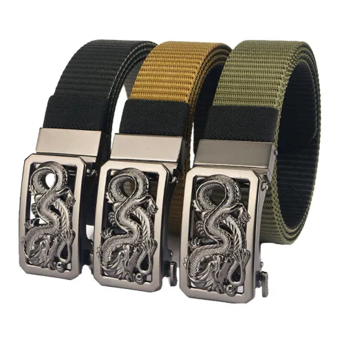ENNI125cm Metal Buckle Tactical Belt Nylon Army Military Outdoor Casual Belt for Men Women