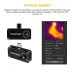 TIOP01 32*32 Resolution Infrared Thermal Imager -20~1000C Multifunction Temperature Measurement Type-C Interface for Android