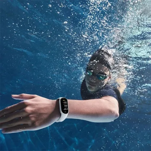 Xiaomi Mi Band 10 1.72-inch AMOLED Display 5ATM Waterproof 21H Playback Heart Rate Blood Oxygen Monitor Sleep Monitoring Stress Tracking Multi-sport Modes Smart Watch