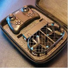 4DRC V38 MINI WiFi FPV with HD Camera Altitude Hold Mode Grid Full Protection Child Gift LED Light Pocket Foldable RC Toys Drone Quadcopter RTF