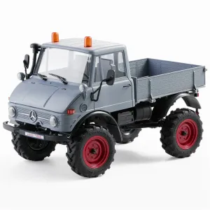 FMS FCX24 RTR Mercedes for Benz 421 Unimog 1/24 2.4G 4WD RC Car Rock Crawler Two Speed Portal Axles Off-Road Climbing Truck LED Light Full Proportional Vehicles Models Toys