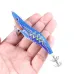 ZANLUR10pcs Luminous Wooden Shrimp Fishing Lures Artificial Squid Hook Hard Bait for Octopus Cuttlefish