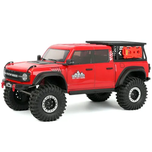 RGT Pathfinder EX86150 1/10 2.4G 4WD RC Car Rock Crawler Off-Road Climbing Monster Truck Hobbywing ESC Differential Lock Two Speed Portal Axle Reverse LED Light Vehicles Models Toys