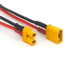AMASS XT30U XT60H XT90H Drone Connectors with Gold-Plated Copper Contact and Soft Silicon Cable for Stable Current Flow Eco-friendly Flame-Retardant Material for Drones Hobby Toys Battery Connections