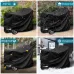 Mobility Scooter Dust Cover Waterproof 210D Oxford Anti-UV Windproof Dustproof Electric Wheelchair Electric Motorcycles Protector