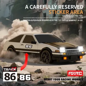 HB Toys RTR RP1801-1809 1/18 2.4G 4WD Drift RC Car ESP Gyro Full Proportional Racing LED Light Remote Control High-Speed Motor On-Road Racing Vehicle Model Boys Gifts Toys