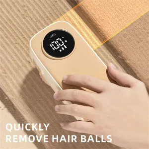 Tevorex Smart Lint Remover 6 Blades With LED Digital Display Portable USB Rechargeable Fuzz Fabric Shaver Sweater Hairball Trimmer Machine