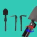 Portable Folding Multi-function Gardening Shovel with Extra Utility Tools Outdoor Mountaineering Small Mini Shovel Fishing Camping Shovel Spade