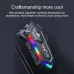 Y20 Motorcycle Helmet Bluetooth Headset 5.3 Bluetooth Headset IPX6 Waterproof with RGB Colorful Lights Split Installation Connect to AI Voice Assistant