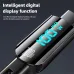 100W USB-A to Type-C Digital Display Cable Fast Charging Data Transmission Tinned Copper Core Line 1.2M Long for iPhone 15 15 Plus for Samsung Galaxy Z Fli6 for Huawei Nova Flip