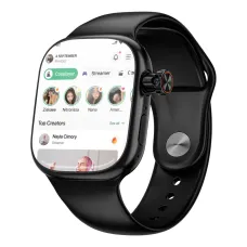 LOKMAT XH018(XH011) 4G Android Smart Watch 2.04 Inch AMOLED Display GPS WIFI Heart Rate Blood Pressure SpO2 Monitor Sleep Monitoring Multi-sport Modes Music Playback NFC Function 2MP Pull-out Camera