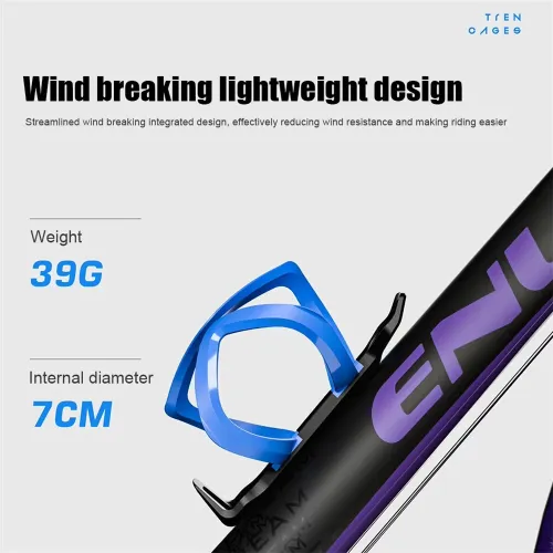 ENLEBicycle Water Bottle Holder Lightweight Left-Right Side Pull MTB Bicycle Bottle Cages Bracket for Outdoor Cycling