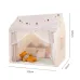 IPRee Kids Tent Indoor Outdoor Castle Playhouse for Boys and Girls with Baby Room Ideal for Outdoor Recreation Games