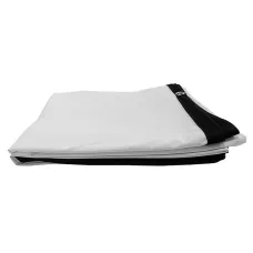 100/120 Inch Portable Foldable HD Projector Screen 16:9 Aspect Ratio Black Backing Outdoor Movie Screen for Home Theater Wide 160 Degree Viewing Angle Easy Installation