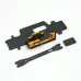 Upgraded Carbon Fiber Chassis Bottom Second Floor Plate for Wltoys 284161 284010 284131 K989 K979 K999 1/28 RC Car Vehicles Parts