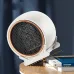 220-240V Mini Heater Desktop Small Heater for Home Office 1200W Portable Electric Heater Low Noise Dual-Speed Adjustment