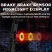 BIKIGHSmart Brake Sensing Bike Taillight 4 Light Modes Type-Rechargeable Waterproof Dustproof Bicycle Rear Light for MTB Road Night Riding Safety