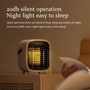 IPRee 900W PTCeramic Heater Home Electric Heating Fan, Safe Shutdown of Power Supply, Suitable for Desktop Winter Home Appliances