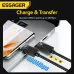 ESSAGER ES-X75 5A 240W Type-C to Type-C Cable PD3.1 Fast Charging Data Transmission Tin-plated Copper Core Line 1M/2M Long for iPhone 17 Pro 16 15 Pro Max for Xiaomi 17pro for Huawei for OPPO