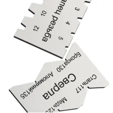 Angle Gauge Wire Cutting Stainless Iron Carbon Steel Tool Setting Template Thread Nickel Plated Carpenter Gauging Measuring Tool