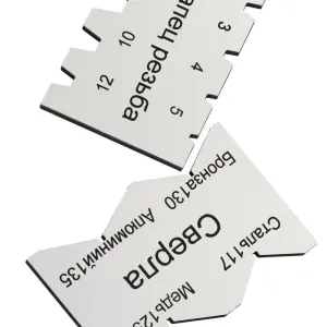 Angle Gauge Wire Cutting Stainless Iron Carbon Steel Tool Setting Template Thread Nickel Plated Carpenter Gauging Measuring Tool