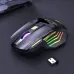 Wireless Gaming Mouse USB IMICE GW-X7 3200DPI Wired/Dual Mode BT+2.4G Rechargeable 7 Keys Silent Mouse 7-color Breathing LED