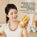 450ML Small Portable Multi-function Juicer Cordless Electric Juicing Cup with Removable Straw Strong 6-Blade Precision Steel Blade