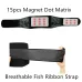 BOE15 Areas Magnets Back Support Belt Self-heating Breathable Waist Brace Protection for Back Recovery